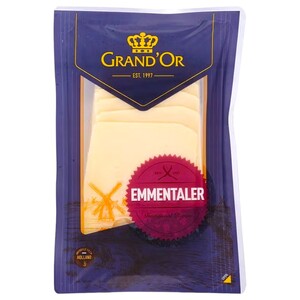 Grand'or Emmental Cheese Slices 160G