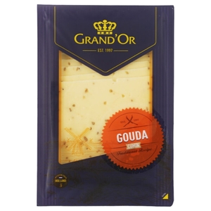 Grand'or Gouda Cumin Cheese Slices 160G