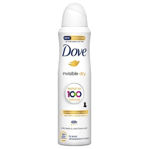 Dove Deodorant Spray Invisible Dry 150Ml