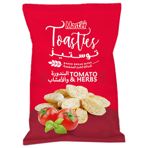 Master Toasties Baked Bread Tomato & Herbs 32G