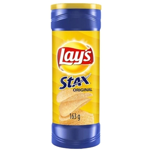 Lay's Stax Potato Chips Original 163G