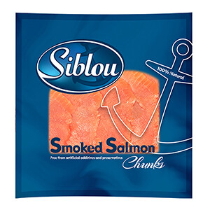 Siblou Smoked Salmon Chunks 200G