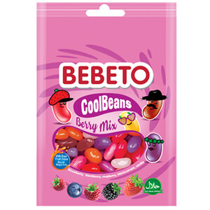Bebeto Jelly Cool Beans Berry Mix 60G