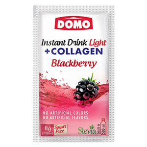 Domo Instant Drink Light Blackberry +Collagen 8G