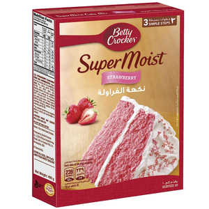 Betty Crocker Cake Mix Strawberry 400G