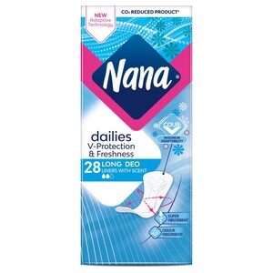 Nana Pantyliners Long Deo Fresh 28 Pieces