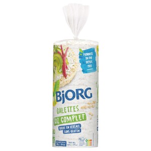 Bjorg Galettes Riz Complet 130G