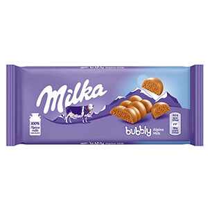 Milka Bubbly Milk 90G