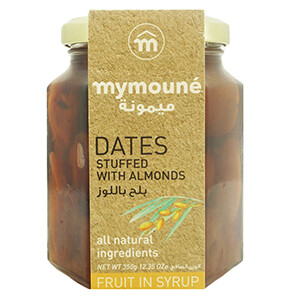 Mymouné Jam Dates Stuffed With Almonds 350G