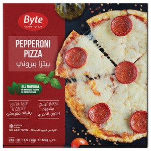 Byte Frozen Pizza Pepperoni 250G