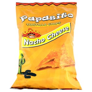 Papasito Tortilla Chips Nacho Cheese 450G
