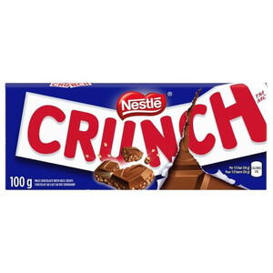Crunch Milk Chocolate Tablet 100G