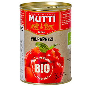 Mutti Organic Chopped Tomato 400G