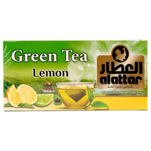 Al Attar Green Tea Lemon 20 Teabags