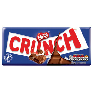 Crunch Chocolate Tablet Milk Chocolate 100G