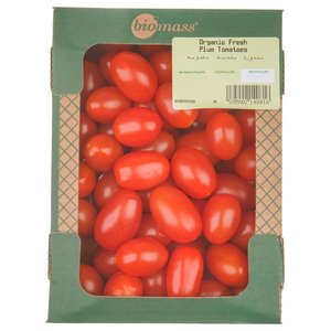 Biomass Organic Plum Tomatoes 400G