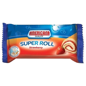 Americana Super Roll Strawberry 60G