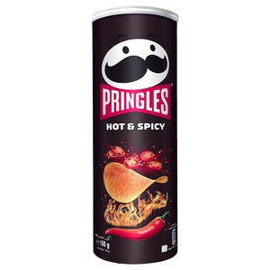Pringles Potato Chips Hot & Spicy 165G
