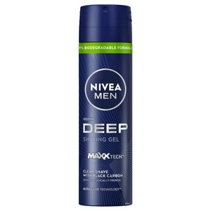 Nivea Shaving Gel Deep Clean 200Ml