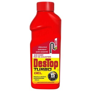 Destop Turbo 5 Minutes Bleach Gel 500Ml