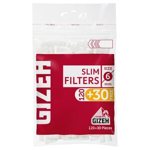 Gizeh Slim Filter Size 6Mm