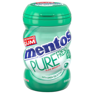 Mentos Gum Pure Fresh Spearmint 50 Pieces 87.5G