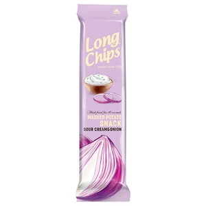 Long Chips Mashed Potato Sour Cream And Onion 75G