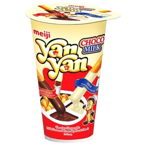 Meiji Yan Yan Biscuit Snack With Choco Milk Dip 50G