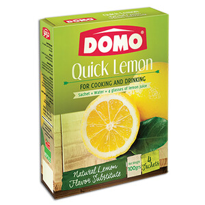 Domo Quick Lemon 4 Sachets 100G