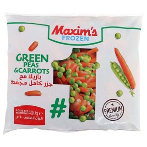 Maxim's Frozen Green Peas & Carrots 400G