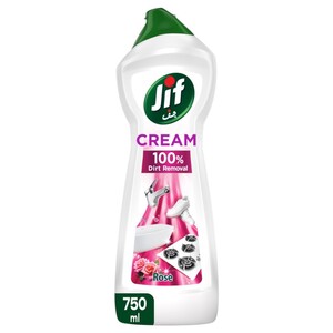Jif Cream Cleaner With Micro Crystals Technology Rose 750Ml