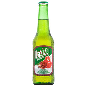 Laziza Malt Drink Non Alcoholic Pomegranate 330Ml