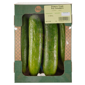 Biomass Organic Fresh Cucumbers 500G