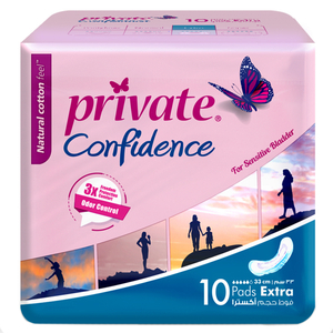 Private Feminine Pads Confidence Extra 10*
