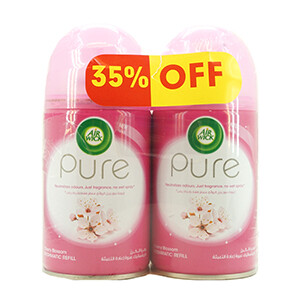 Airwick Cherry Blossom Pure Refill 250Ml 1+1 Free