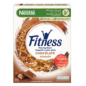 Fitness Chocolate Cereal 375G+Month Gym Pass