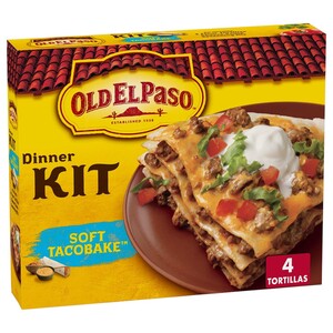 Old El Paso Dinner Kit Soft Taco Bake 238G