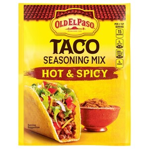 Old El Paso Taco Seasoning Mix Hot & Spicy 28G