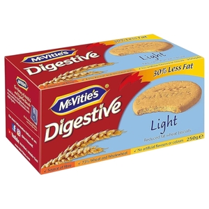 Mcvities Digestive Light 30% Less Fat 250G