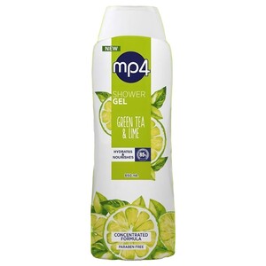 Mp4 Shower Gel Green Tea & Lime 650Ml