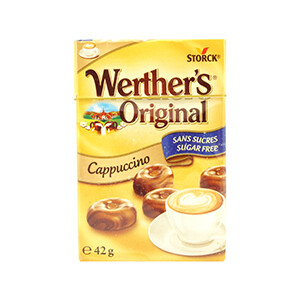 Werther' S Cappucino Flip Box Sugar Free 42G