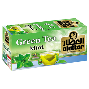 Al Attar Green Tea With Mint 20 Bags