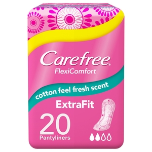 Carefree Flexi Comfort Extra Fit 20 Pads