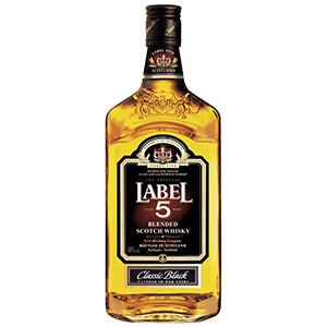 Label 5 Whisky Black 50Cl
