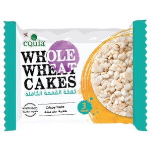 eQuia Rice Cakes Whole Wheat 25G