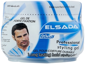 Elsada Hair Styling Gel Grey 500Ml