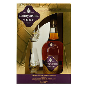 Courvoisier Cognac Vsop 70Cl+ 2 Glasses