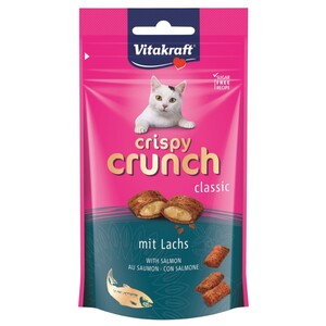 Vitakraft Cat Crispy Crunch With Salmon 60G