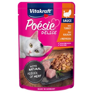 Vitakraft Poesie Delice Sauce Turkey 85G