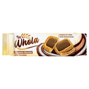 Eti Whola Digestive Biscuits Milk Chocolate 114G